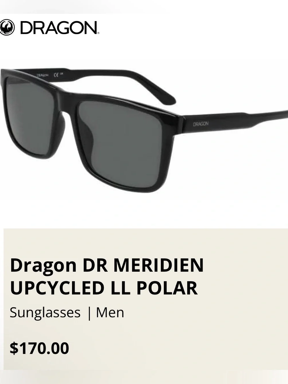 DR Meridien Men’s Sunglasses - Black